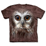 『摩達客』(預購)美國進口【The Mountain】自然純棉系列 棕櫚鬼貓頭鷹 T恤