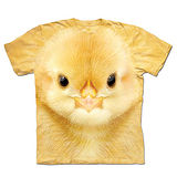 『摩達客』(預購)美國進口【The Mountain】自然純棉系列 黃色小雞 T恤