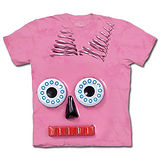 『摩達客』(預購)美國進口【The Mountain】自然純棉系列 粉紅玩具臉 T恤