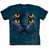 『摩達客』(預購)美國進口【The Mountain】自然純棉系列 四眼貓臉 T恤