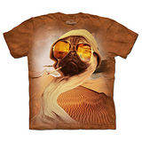 『摩達客』(預購)美國進口【The Mountain】自然純棉系列 戰慄巴哥犬 T恤
