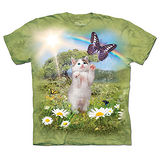 『摩達客』(預購)美國進口【The Mountain】自然純棉系列 小貓夢園 T恤