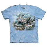 『摩達客』(預購)美國進口【The Mountain】自然純棉系列 尋十一鱒魚 T恤