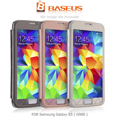 BASEUS 倍思 Samsung Galaxy S5 G900 琉璃皮套