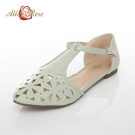 【開箱心得分享】gohappy線上購物Alice's Rose 甜美復古雕花瑪莉珍鞋-淺藍色評價如何艾 買