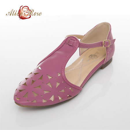 【好物推薦】gohappy快樂購Alice's Rose 甜美復古雕花瑪莉珍鞋-紫色有效嗎桃園 遠東 百貨 fe21