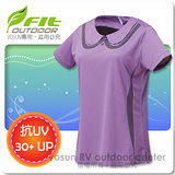 【維特 FIT】女新款 竹炭吸排抗UV圓領衫/ FS2112 紫羅蘭