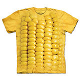 『摩達客』(預購)美國進口【The Mountain】自然純棉系列 玉米條 T恤