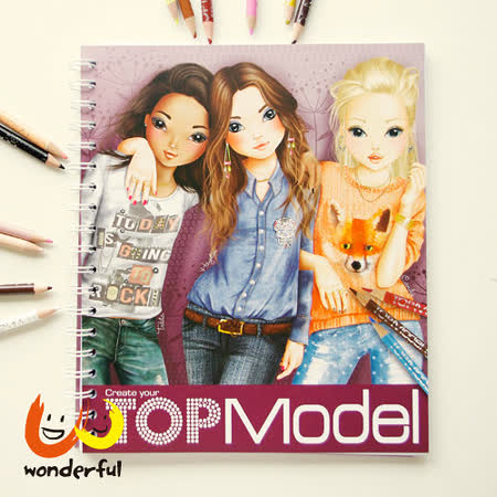 【私心大推】gohappy快樂購《Top Model》美少女設計著色本效果如何美麗 華 購物 中心