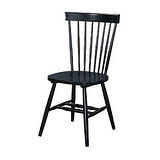 002-1 V型黑色餐椅