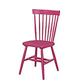 002-3 V型粉紅色餐椅