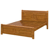 Bernice - 雕花實木雙人床 - 4分床板