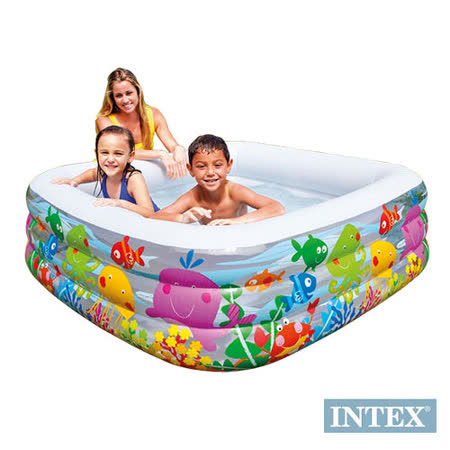 【INTEX】動物方型幼童戲水游泳池159cm (威 秀 遠 百57471)
