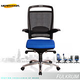 【Merryfair】FULKRUM高機能中背網布辦公椅(藍)