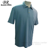 【荷蘭 BLACK RAIN-消暑對策】男新款 短袖快乾休閒POLO衫.吸濕排汗衣.休閒上衣/BR-101042 灰藍
