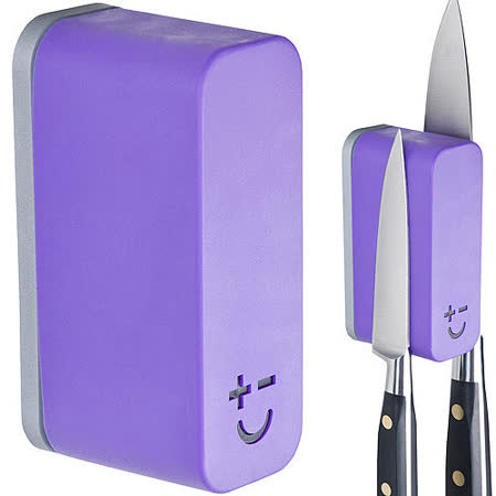 【部落客推薦】gohappy 購物網《BISBELL》壁面雙刀架(紫)價錢太平洋sogo