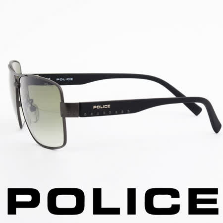 【好物分享】gohappy快樂購POLICE 義大利警察都會款個性型男眼鏡-金屬框(霧灰) POS8880-0627推薦景 美愛 買 營業 時間