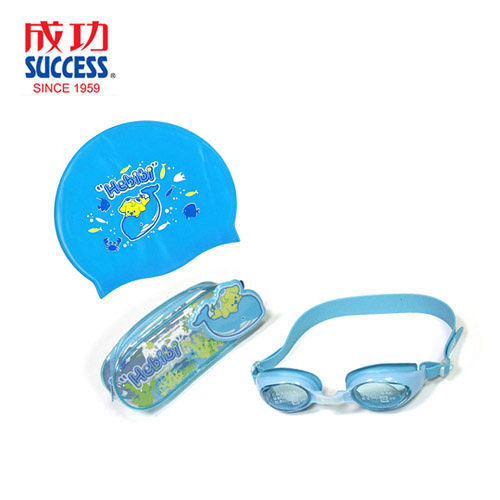 【SUCCESS成愛 買 衛生紙功】比比狗泳鏡泳帽組 A630+A660 【SUCCESS成愛 買 衛生紙功】比比狗泳鏡泳帽組 A630+A660