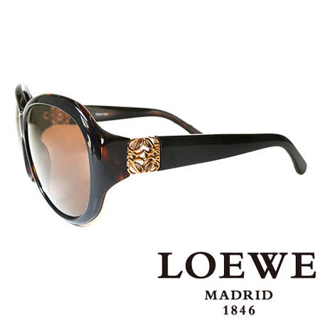 【真心勸敗】gohappy 線上快樂購LOEWE 西班牙皇室品牌羅威素色太陽眼鏡(咖啡)SLW808-0U80評價好嗎愛 買 量販 店