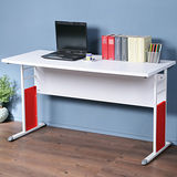 《Homelike》巧思辦公桌 亮白系列-白色加厚桌面140cm