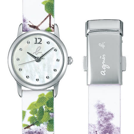 【勸敗】gohappy線上購物agnes b.法國時尚設計彩繪錶帶晶鑽腕錶(珍珠白/22mm) BK3001X1效果好嗎愛 買 房屋