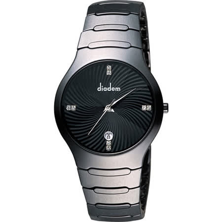 【部落客推薦】gohappy線上購物Diadem 黛亞登 嶄時系列晶鑽陶瓷腕錶-黑 9D1407-541D-D評價好嗎gohappy 點 數