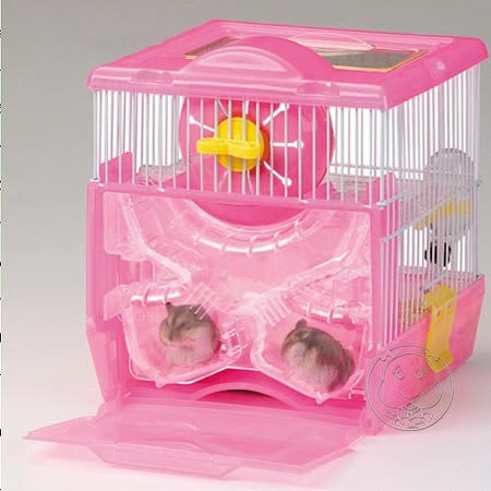 【真心勸敗】gohappy快樂購物網日本品牌MARUKAN》鼠鼠飼育套房鼠籠(MR-258)附滾輪巢穴廁所水瓶好嗎新竹 愛 買 營業 時間