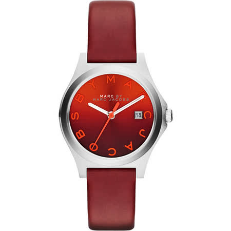 【私心大推】gohappy快樂購物網Marc Jacobs Baker 魔幻漸層時尚腕錶-漸層x深紅 MBM1322效果如何台中 中 友 百貨