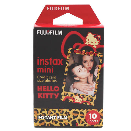 FUJIFILM instax mini Kitty豹紋款 拍立得底片(3盒裝).