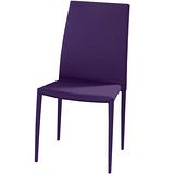 【幸福屋】費文紫色布餐椅