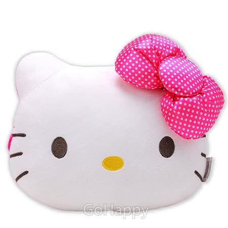 【私心大推】gohappy快樂購SANRIO【Hello Kitty】甜心抱枕評價如何高雄 遠 百 威 秀 影 城
