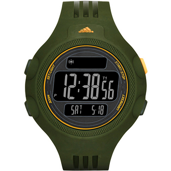 【網購】gohappy快樂購adidas 精英休閒冷光電子腕錶-黑x綠 ADP6122效果如何台中 中港 路 愛 買