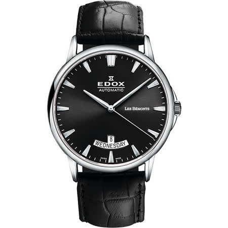 【部落客推薦】gohappy 購物網EDOX Les Bemonts 薄曼系列機械腕錶-黑 E83015.3.NIN心得大 遠 百 三 多