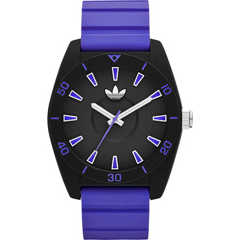【私心大推】gohappy 線上快樂購adidas Originals Santiago 同心圓時尚腕錶-黑x紫 ADH9061評價如何愛 買 線上 購物