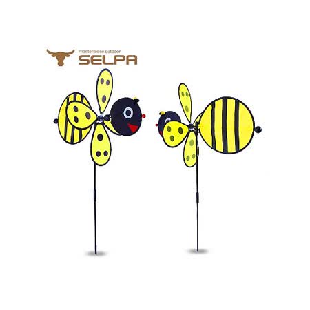 【韓國SELPA】繽紛www gohappy飾品-蜜蜂風車