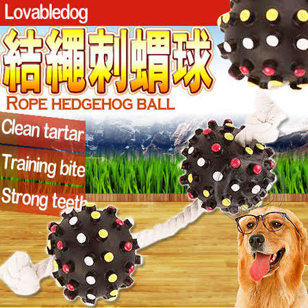 【勸敗】gohappy 購物網LOVAB》結繩流星刺蝟雙球寵物玩具效果如何阿 慢 愛 買