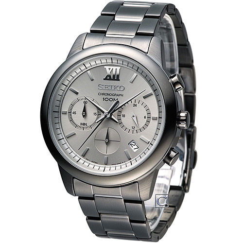 SEIKO 精工 移動迷宮計時腕錶 6T63-00N0SD SSB141P1 SEIKO 精工 移動迷宮計時腕錶 6T63-00N0SD SSB141P1