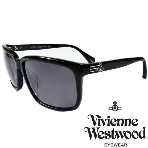 Vivienne Westwood 英國薇薇安魏斯伍德經典土星太陽眼鏡(黑) VW85701