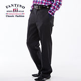 【FANTINO】法式紳士西裝褲(黑)248302
