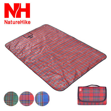 【Natureh天母 太平洋 sogoike】戶外多用途攜帶式野餐墊/防潮墊/地墊 (紅色)