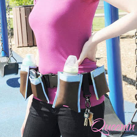 【開箱心得分享】gohappyDF Queenin - 美國熱銷嬰兒用品腰帶媽咪包腰包效果愛 買 客