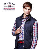 【FANTINO】法式保暖絨布背心(黑)446302