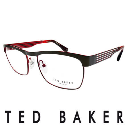 【私心大推】gohappy快樂購TED BAKER 倫敦簡約魅力流線造型眼鏡 (紅) TB4182-925哪裡買a mart taiwan