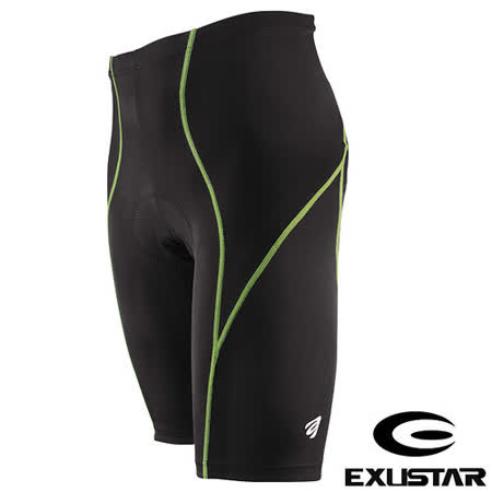 EXUSTAR 3D立體專業短車褲(電 風扇 特價綠)