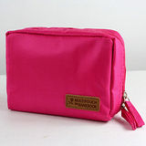 【iSFun】典雅尼龍*多功能化妝包/桃