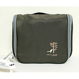 【iSFun】旅行專用*防水掛勾盥洗包/綠