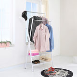 《BuyJM》簡約X型雙桿收納衣架