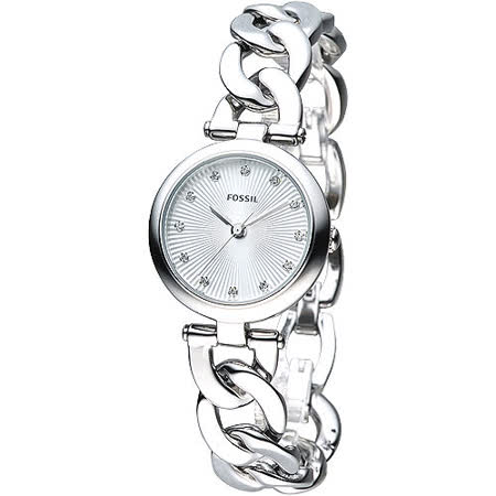 【網購】gohappy線上購物FOSSIL 摩登龐克風尚晶鑽手鍊錶-銀色(ES3390)有效嗎大 遠 百 遠東 百貨