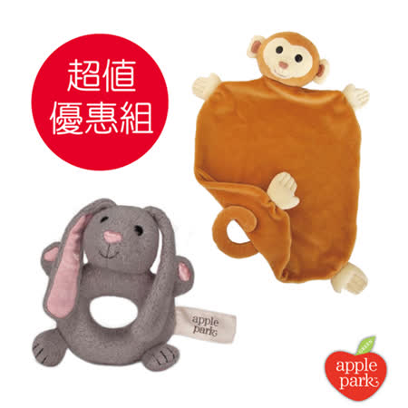 【好物分享】gohappy線上購物美國 Apple Park 有機棉安撫巾彌月禮盒+有機棉手搖鈴啃咬玩具 (超值合購組)好用嗎雙 和 sogo