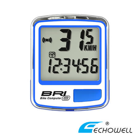 【網購】gohappy快樂購物網ECHOWELL BRI-8 多功能自行車有線碼錶 藍評價如何高雄 大 遠 百 威 秀 影 城